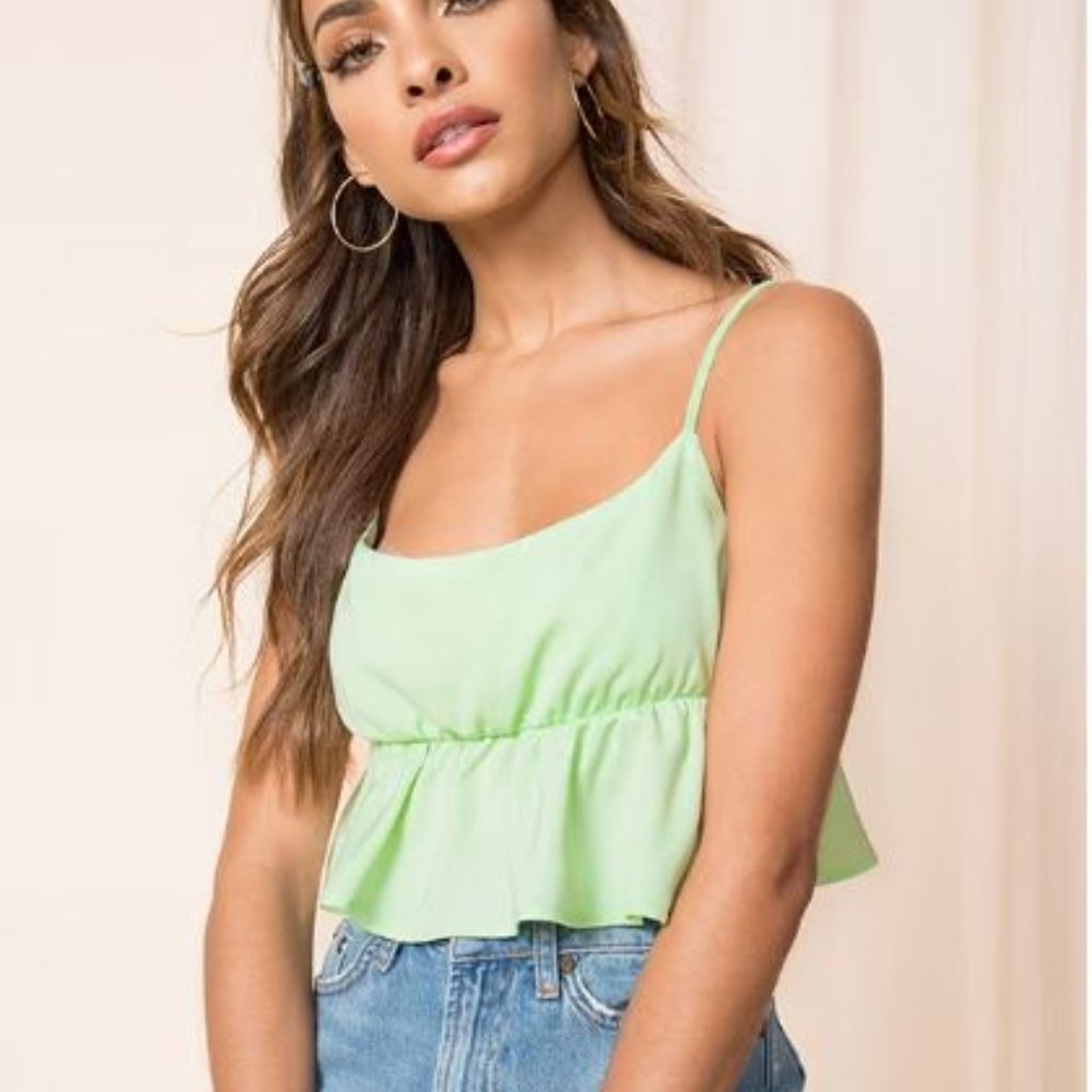 greer tie back top S